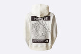 The North Face Wmns Nuptse Face Hoodie White