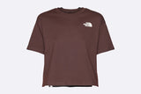 The North Face Wmns Nuptse Face S/S Tee Brown