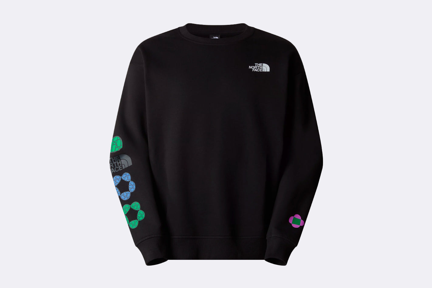 The North Face X Yinka Ilori Graphic Crew Black