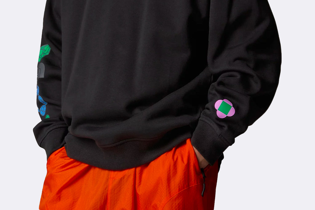 The North Face X Yinka Ilori Graphic Crew Black