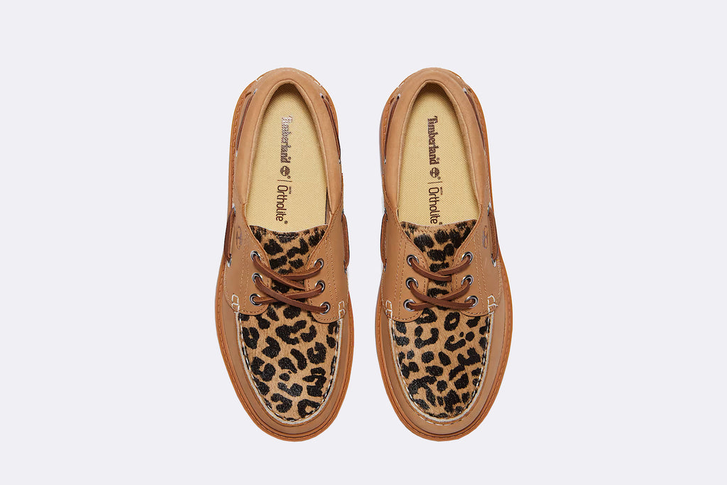 Timberland Wmns Stone Street Boat Shoe Medium Beige Nubuck