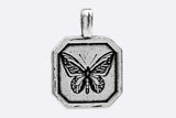 TwoJeys Butterfly Effect Charm Silver