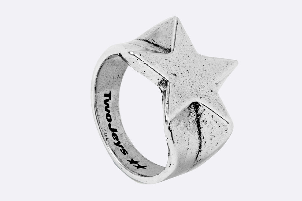 TwoJeys Shooting Star Ring Silver