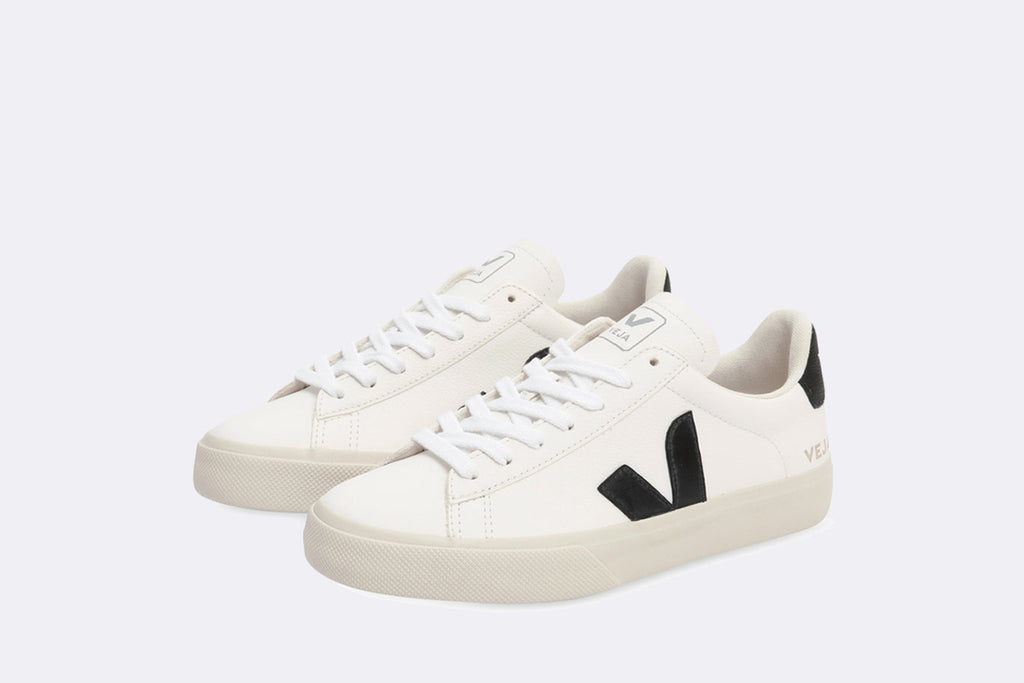 Veja Wmns Campo Chromefree Leather White Black