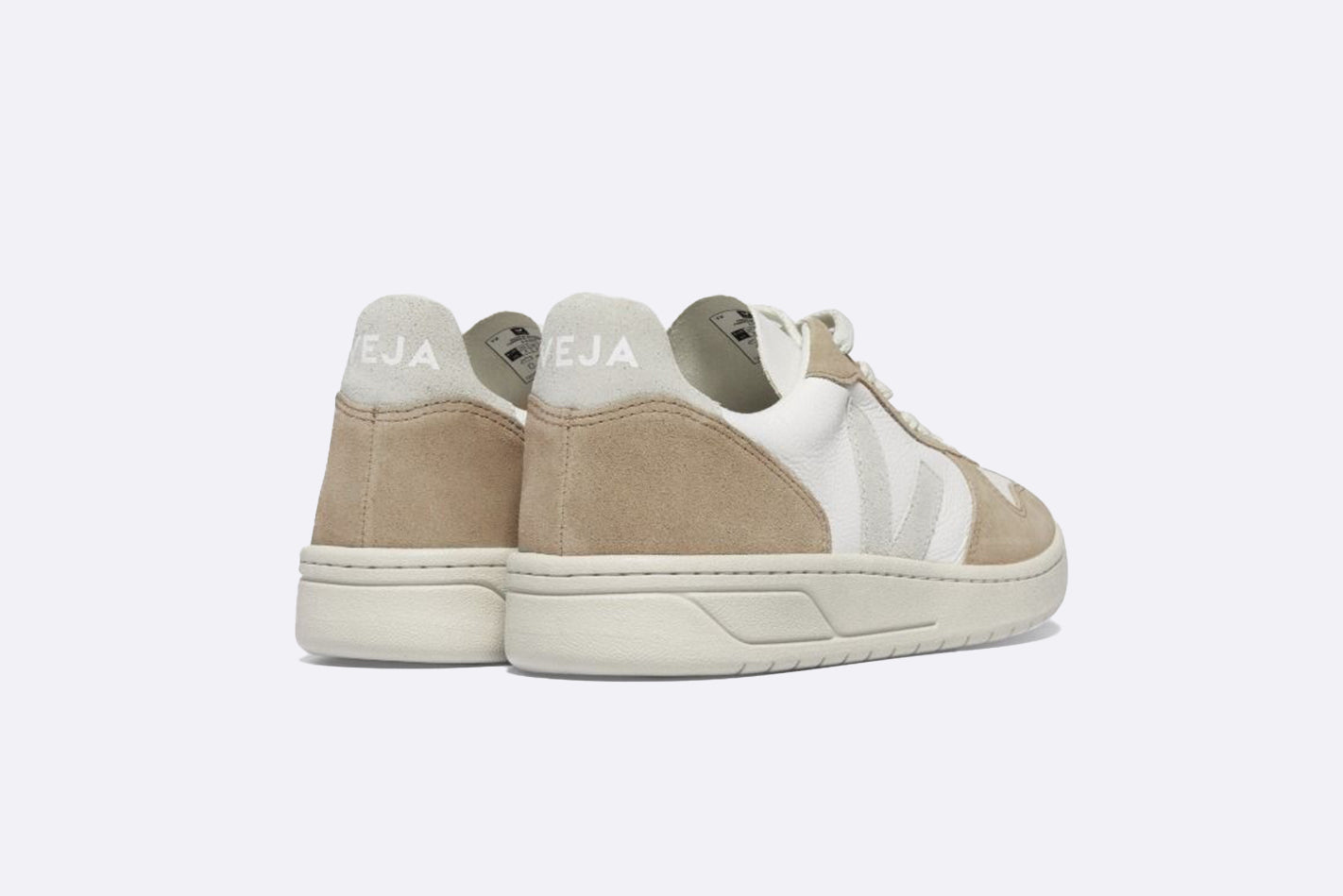 Veja Wmns V-10 Chromefree Leather Natural Sahara