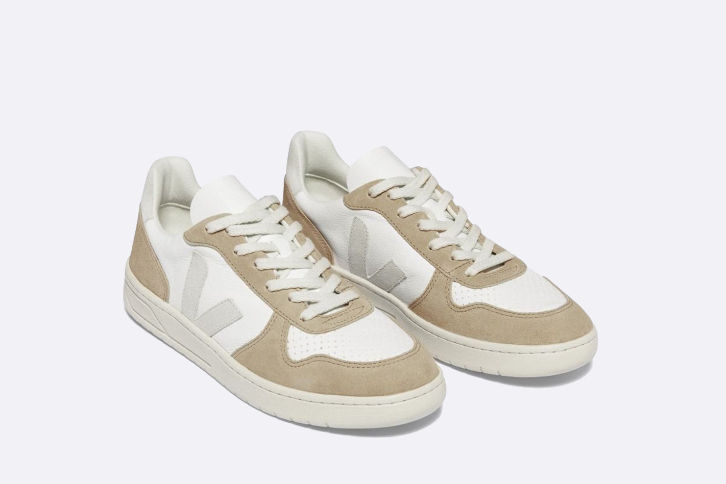 Veja Wmns V-10 Chromefree Leather Natural Sahara