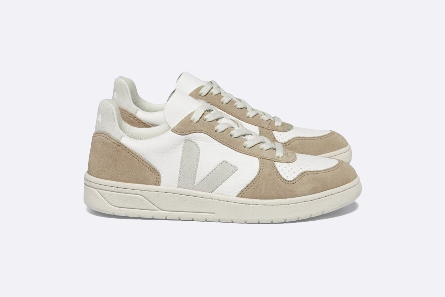 Veja Wmns V-10 Chromefree Leather Natural Sahara