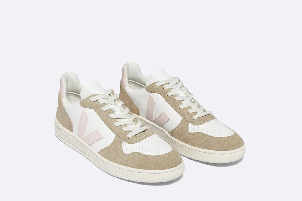 Veja Wmns V-10 Chromefree Leather Petale Sahara