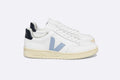 Veja V-12 Wmns Leather Extra-White Steel Nautico