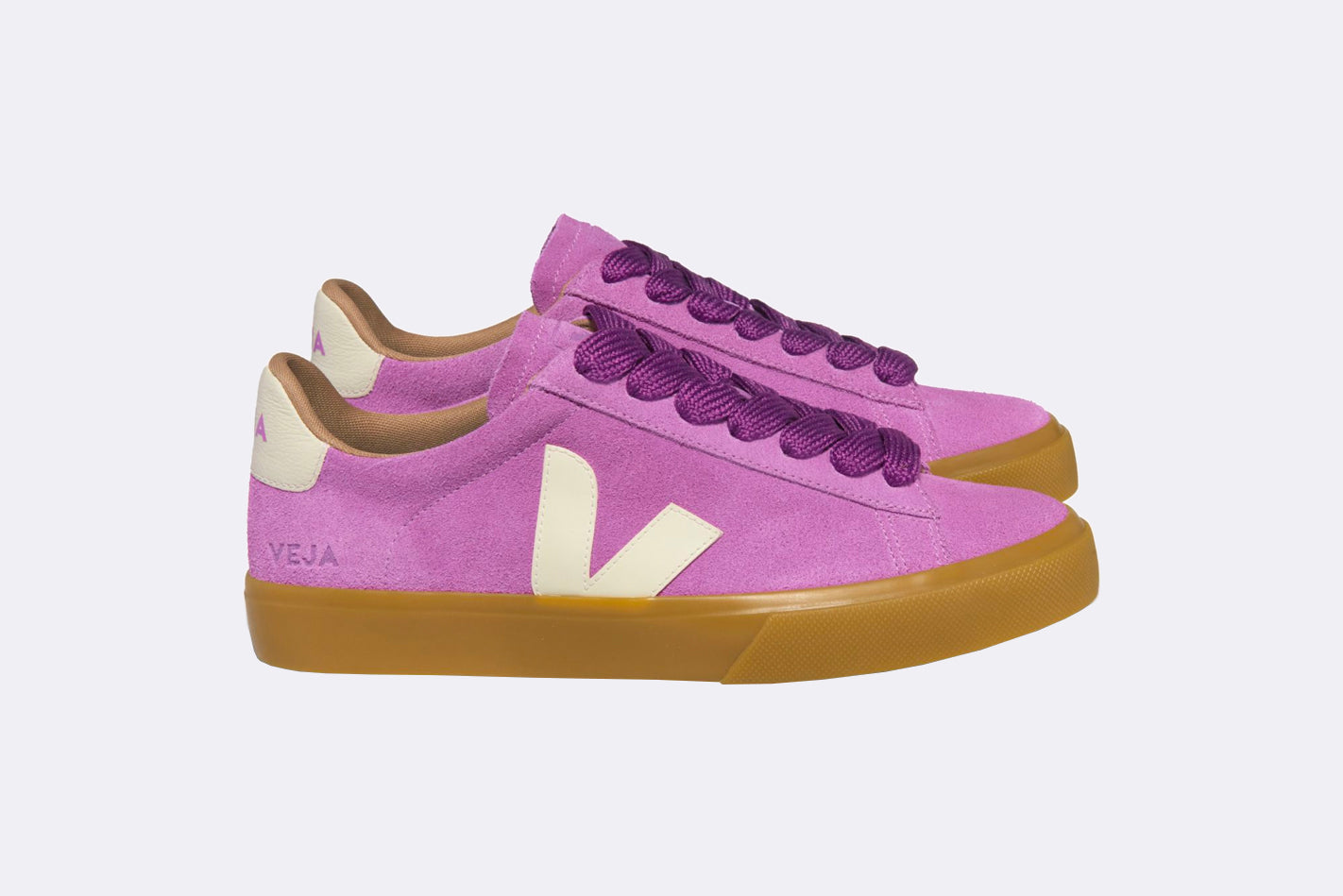 Veja Wmns Campo Bold Suede Mulberry Pierre