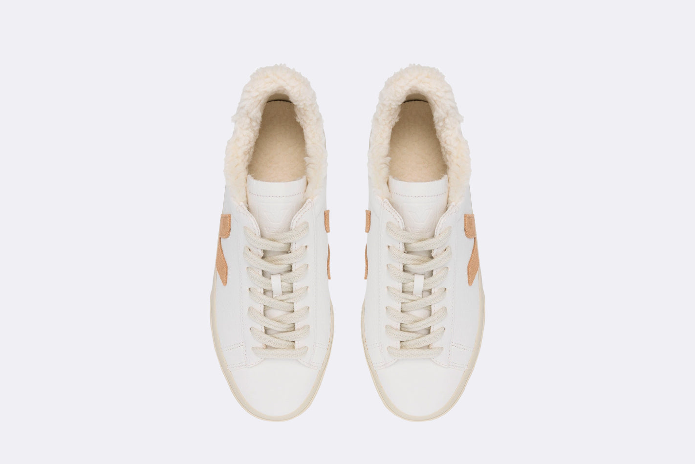Veja Wmns Campo Winter Chromefree Leather Extra White Desert