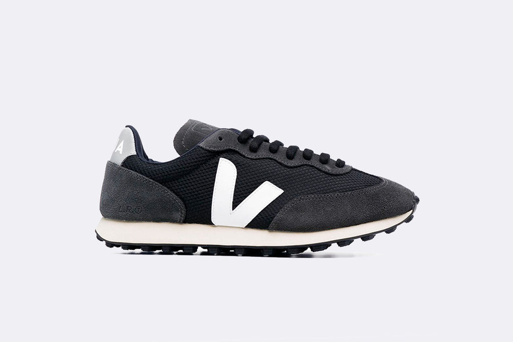 Veja Rio Branco Alveomesh Black White Oxford Grey
