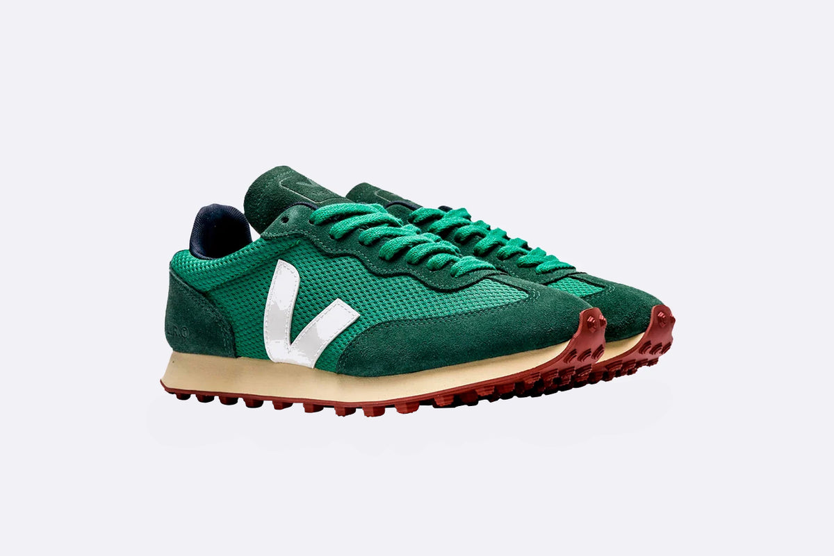 Veja Wmns Rio Branco Alveomesh Emeraude/White