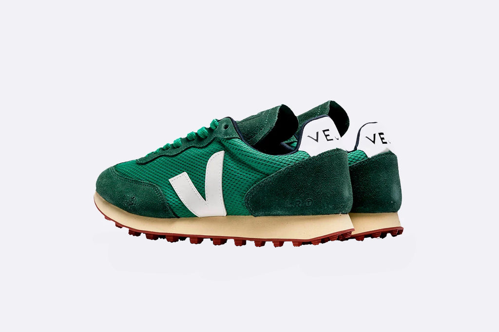 Veja Wmns Rio Branco Alveomesh Emeraude/White