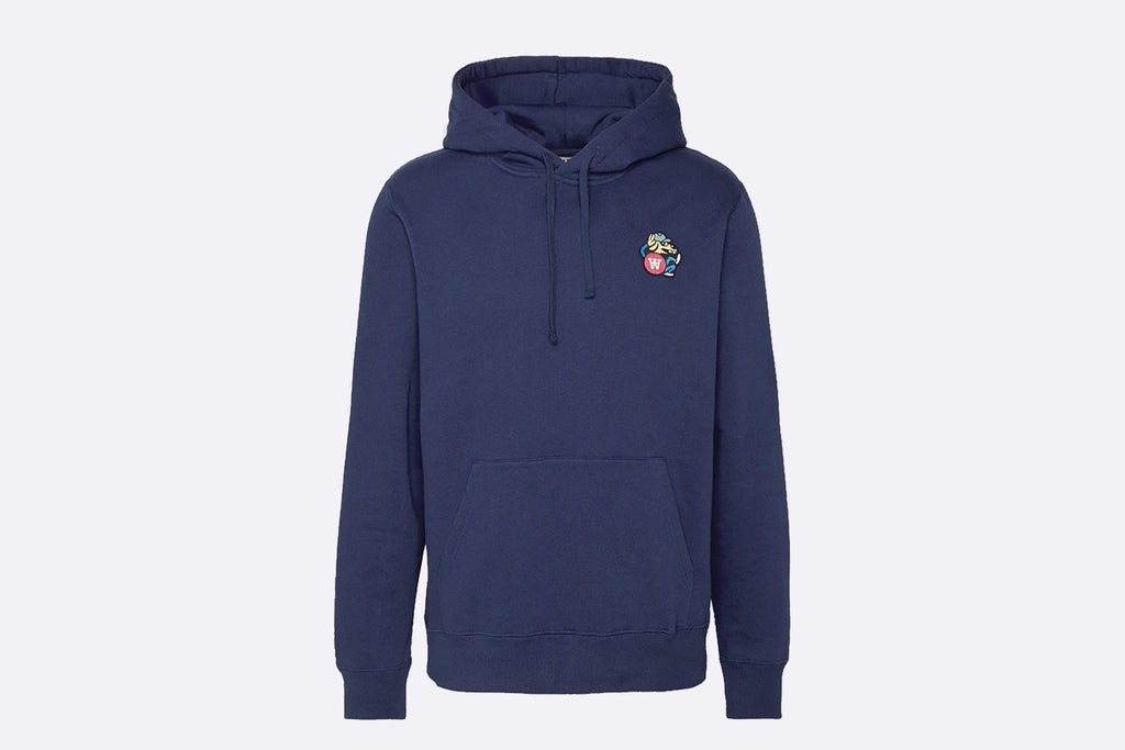 Wood Wood Ian Doggy Patch Hoodie