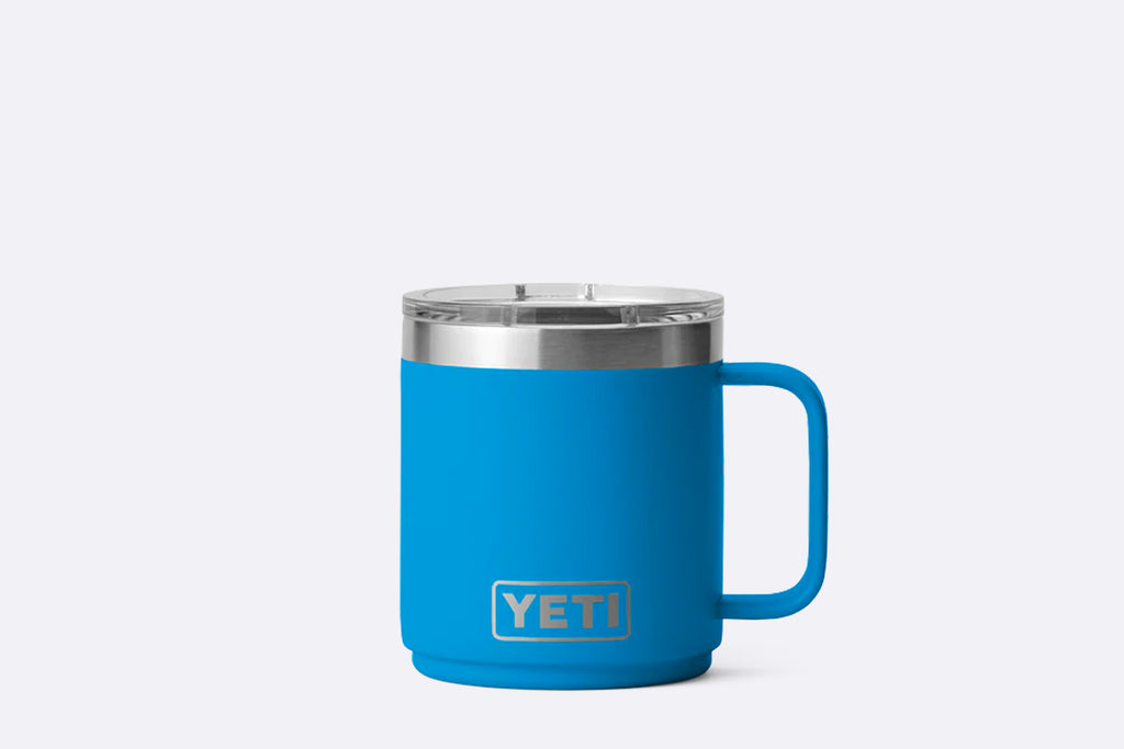 Yeti Rambler 10 Oz (296 ml) Mug Big Wave Blue