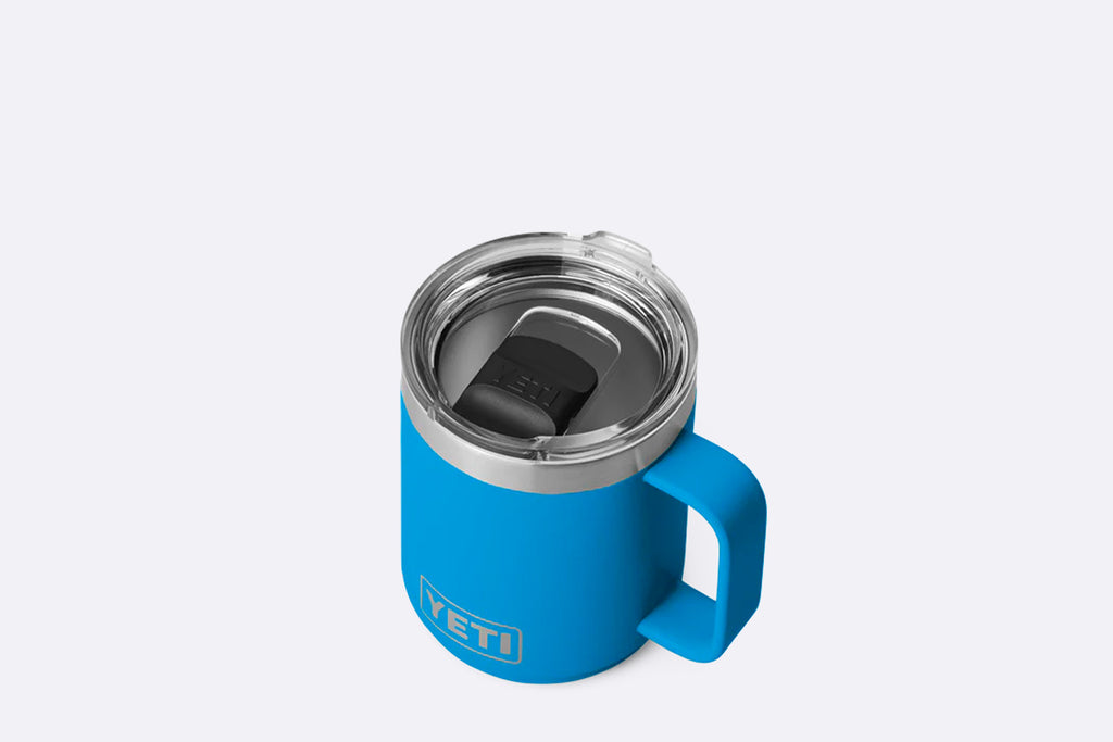 Yeti Rambler 10 Oz (296 ml) Mug Big Wave Blue