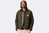 Abrigo Carhartt WIP Detroit Jacket Winter Olive Black Rigid para hombre
