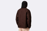 Abrigo Carhartt WIP Michigan Coat Winter Tobacco Black Rigid para hombre