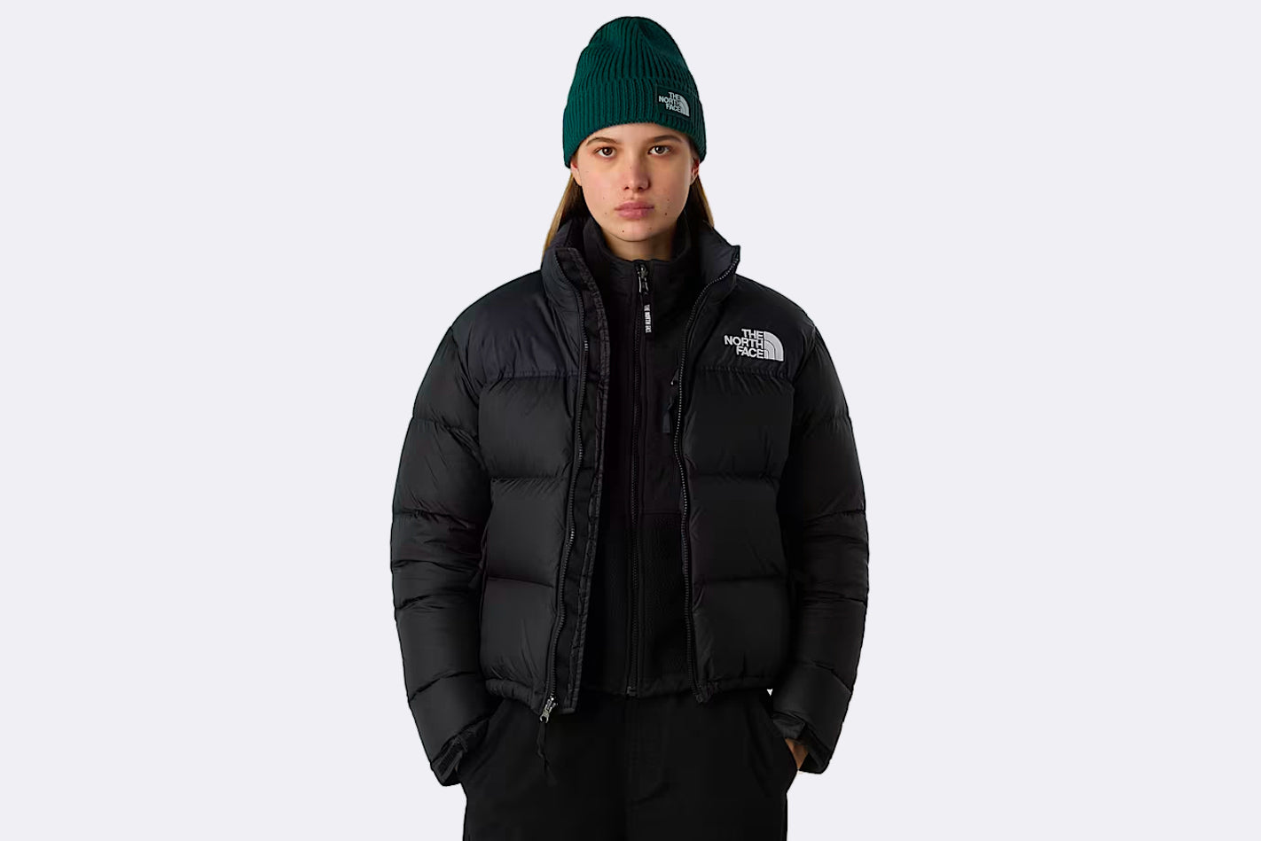 Abrigo The North Face 1996 Retro Nuptse Jacket negro para mujer