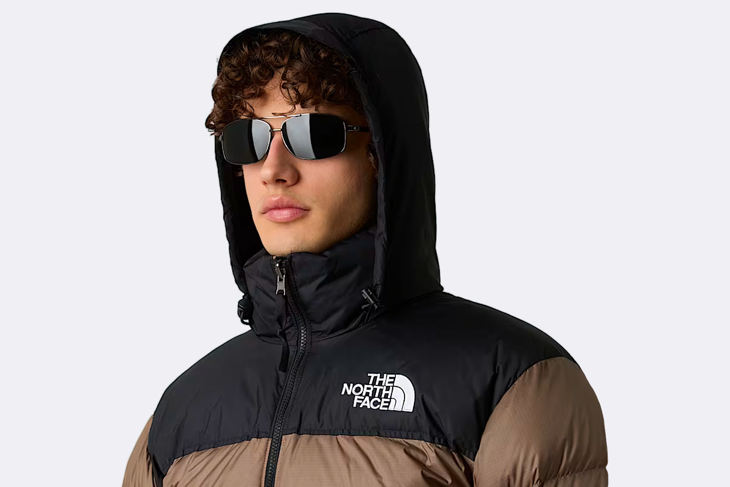 Abrigo The North Face 1996 Retro Nuptse Jacket Mocha Brown para hombre
