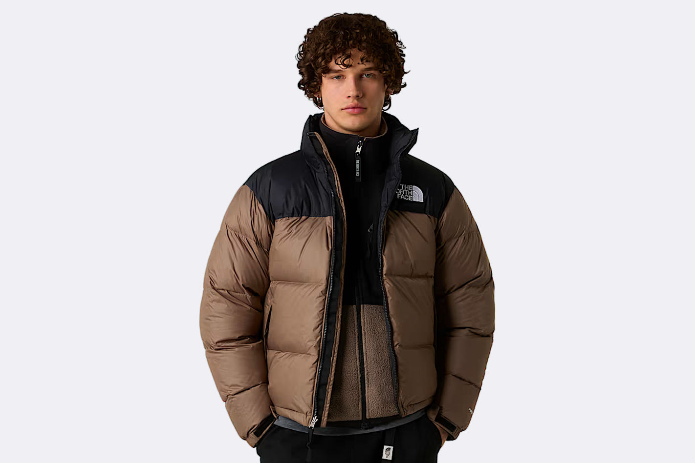 Abrigo The North Face 1996 Retro Nuptse Jacket Mocha Brown para hombre