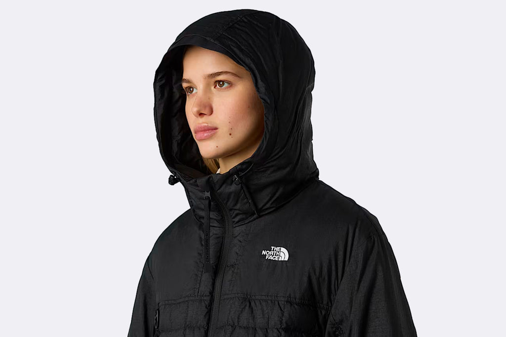 Abrigo The North Face Dynamic Quilted Down Jacket negro para mujer
