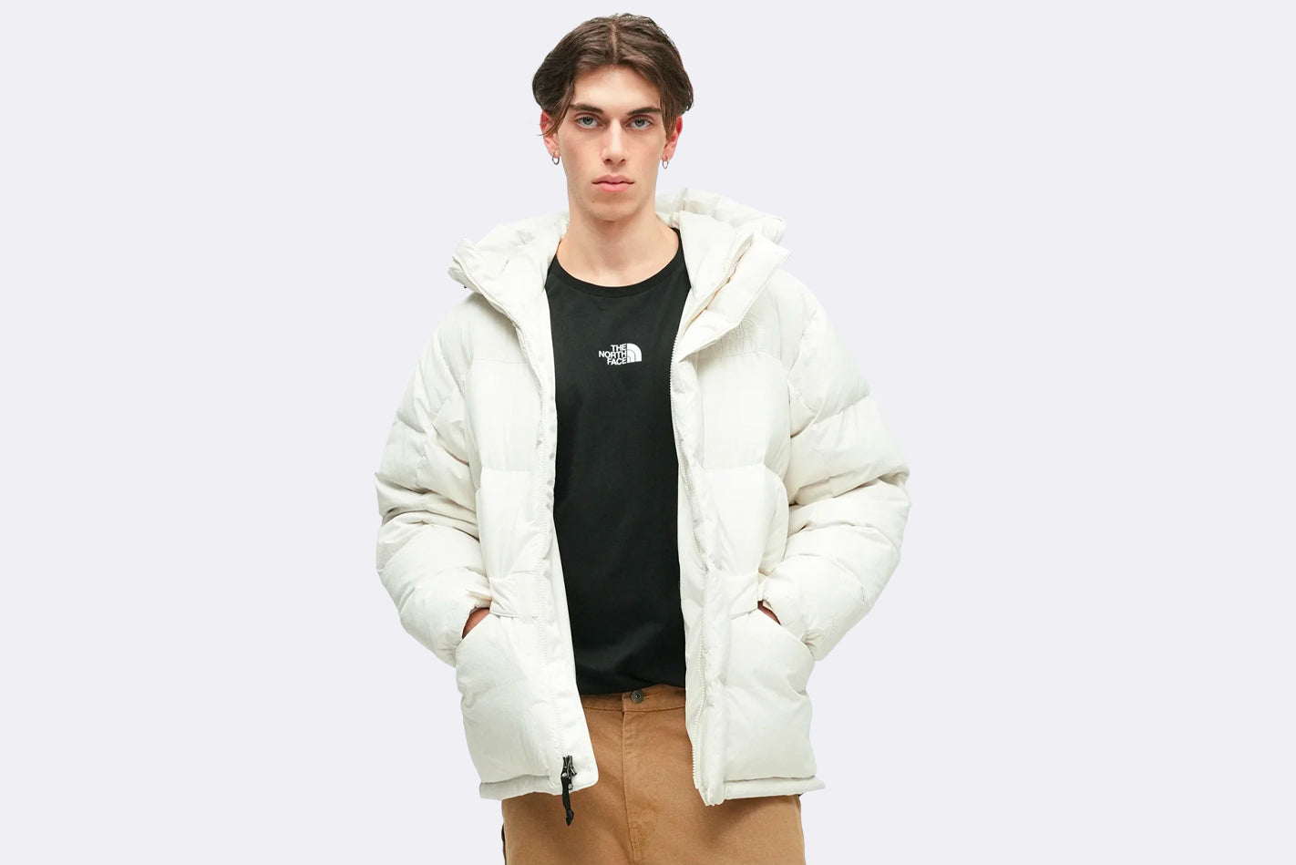 Abrigo The North Face Himalayan Down Parka Blanco para Hombre
