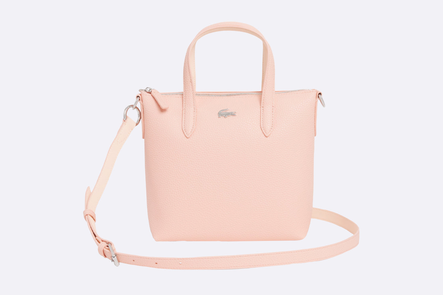 Bolso Lacoste Anna Small Zipped Shopping Bag Rosa para Mujer