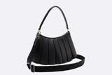 Bolso Lacoste Lenglen Medium Shoulder Bag Negro para Mujer