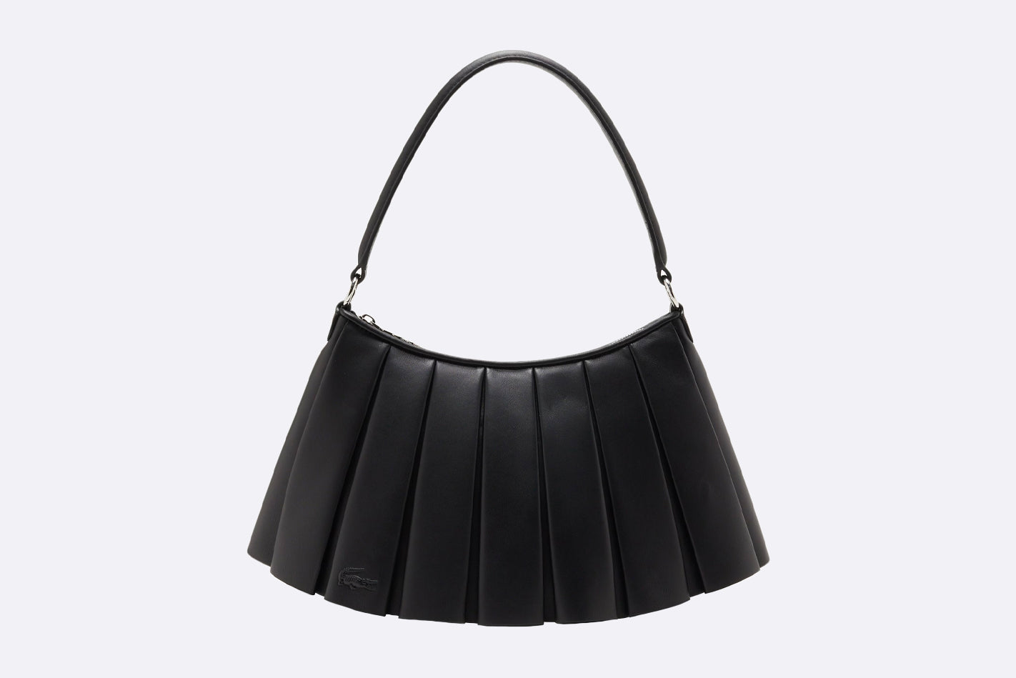 Bolso Lacoste Lenglen Medium Shoulder Bag Negro para Mujer