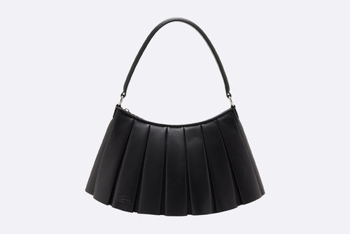 Bolso Lacoste Lenglen Medium Shoulder Bag Negro para Mujer