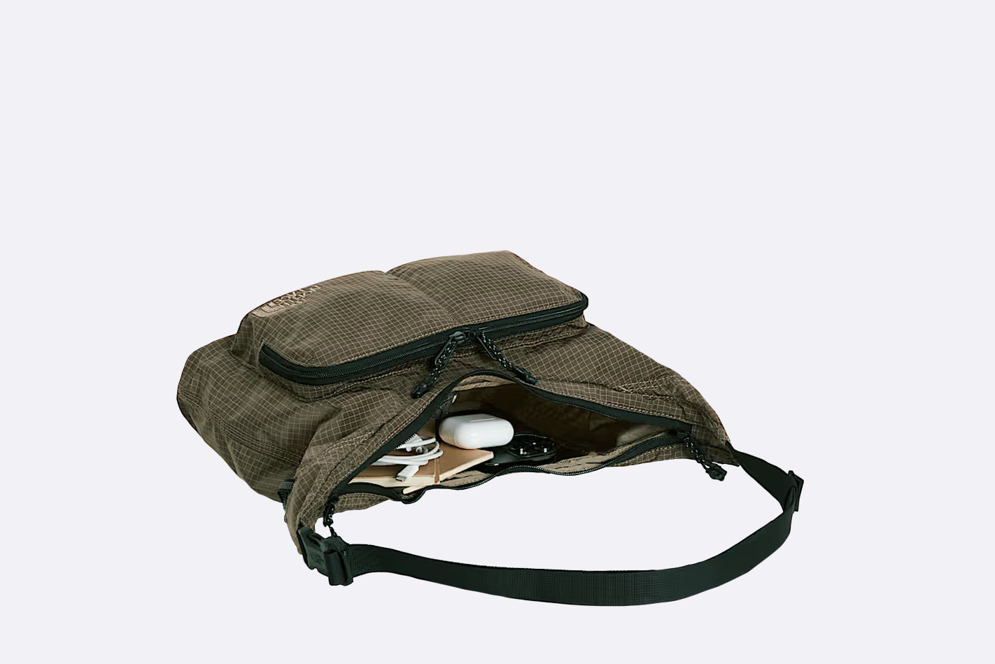 Bolso The North Face Never Stop Crossbody Marrón Unisex