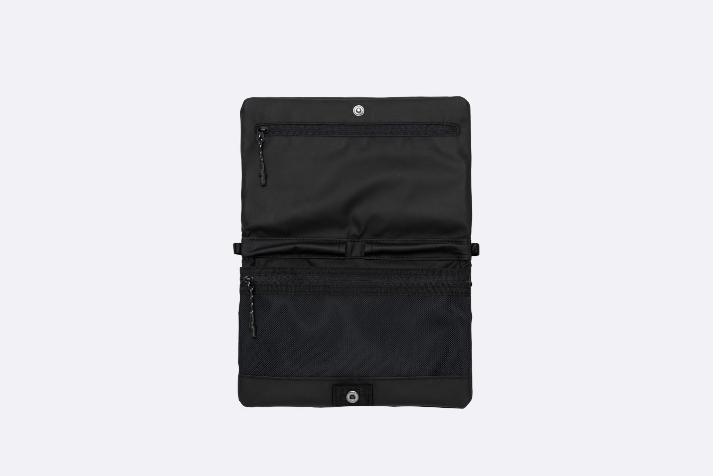 Bolso Topologie Flat Sacoche Small Negro Unisex