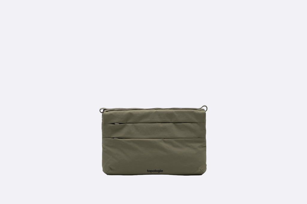 Bolso Topologie Flat Sacoche Small Gris Unisex