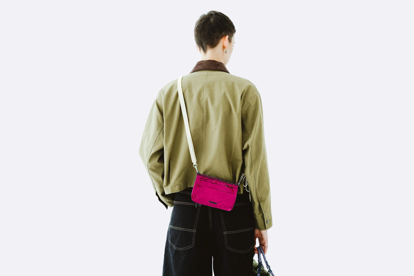 Bolso Topologie Phone Sacoche 90 Fucsia Unisex