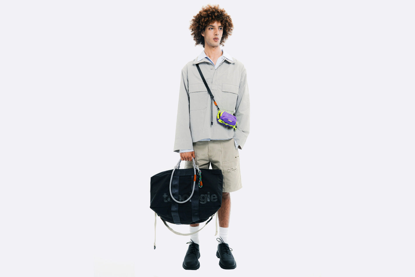 Bolso Topologie Summit Duffle Large Negro Unisex