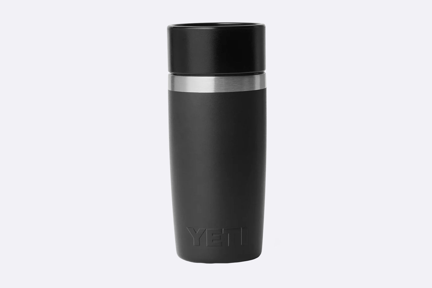 Botella Yeti Rambler 12 oz 355 ml Negro Unisex