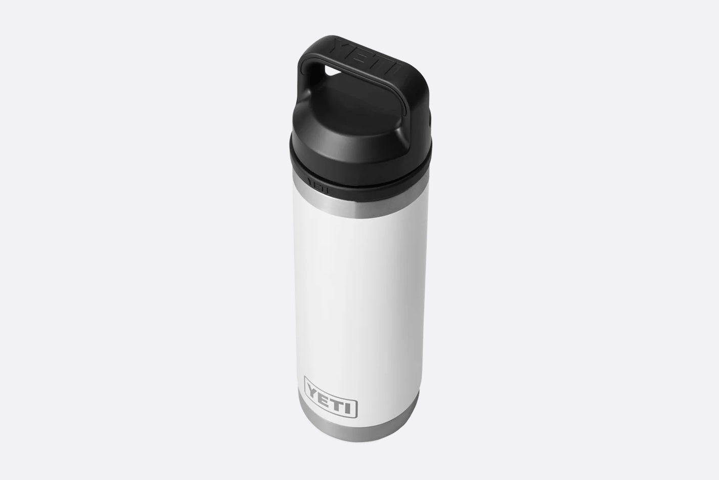 Botella Yeti Rambler 18oz 532ml Bottle Chug Blanco unisex