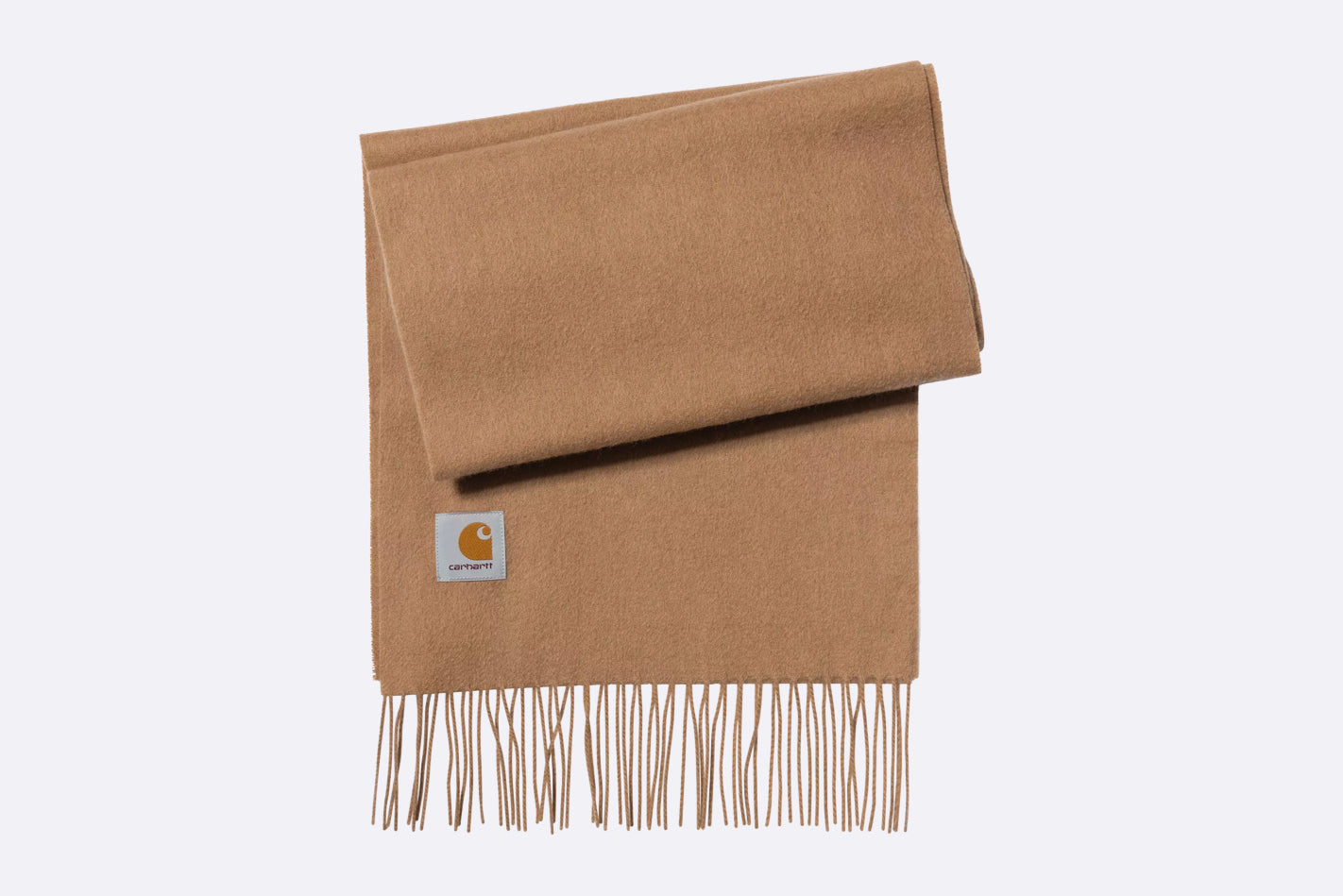Bufanda Carhartt WIP Clan Scarf Marron Unisex