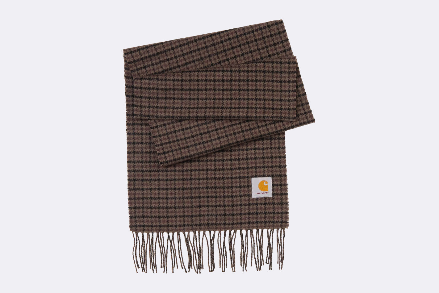 Bufanda Carhartt WIP Lowis Scarf Cuadros Marron Unisex