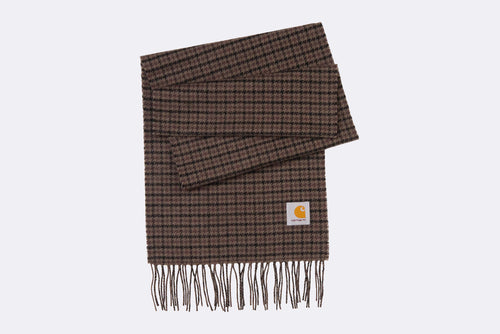 Bufanda Carhartt WIP Lowis Scarf Cuadros Marron Unisex