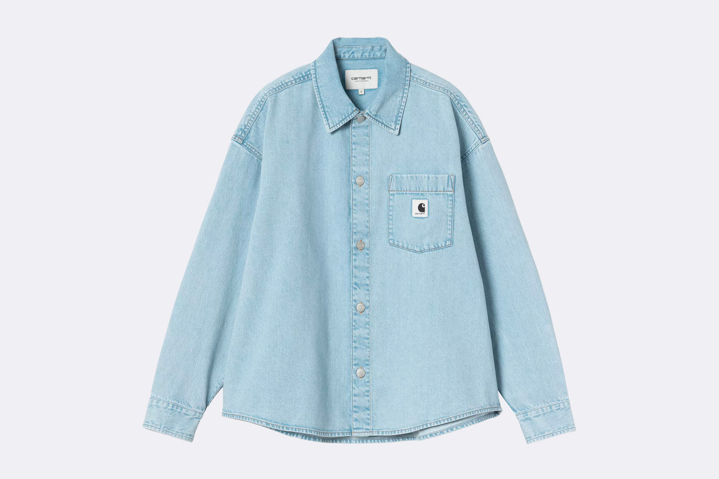 Camisa Carhartt WIP Alta Shirt Jac Azul para mujer