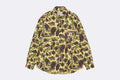 Camisa Carhartt WIP Duck Shirt Camo Green Stone Washed para hombre