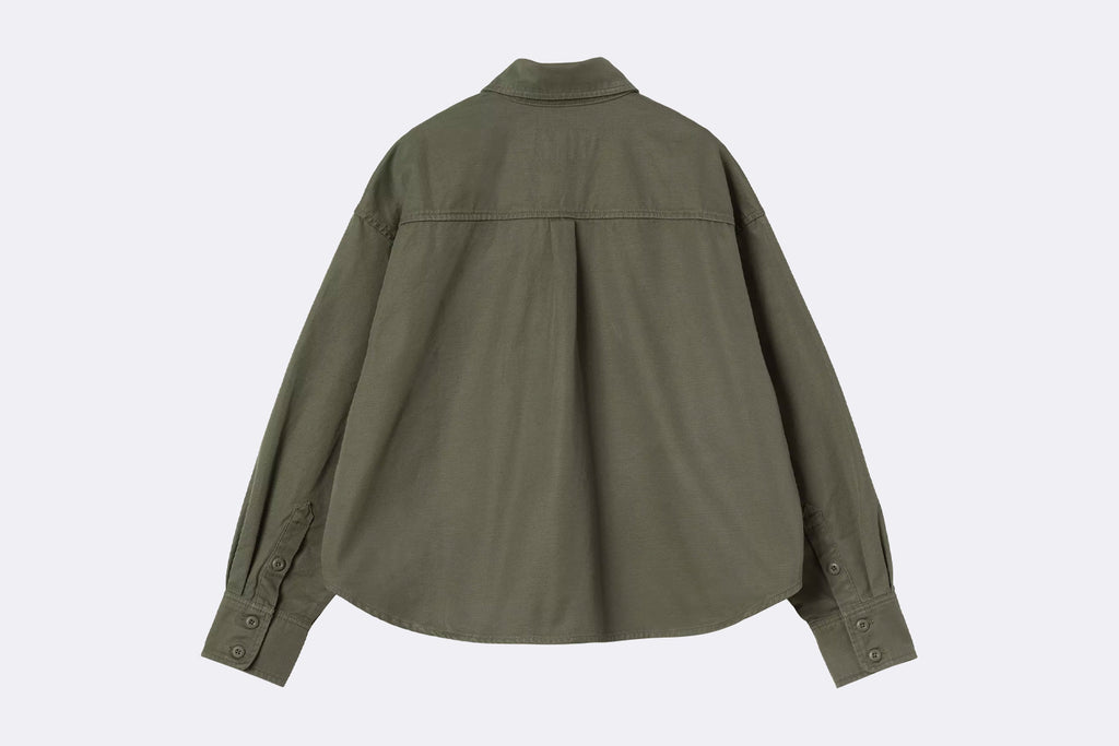 Sobrecamisa Carhartt WIP Kelly Shirt Jac Verde para Mujer
