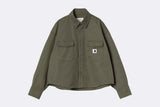 Sobrecamisa Carhartt WIP Kelly Shirt Jac Verde para Mujer