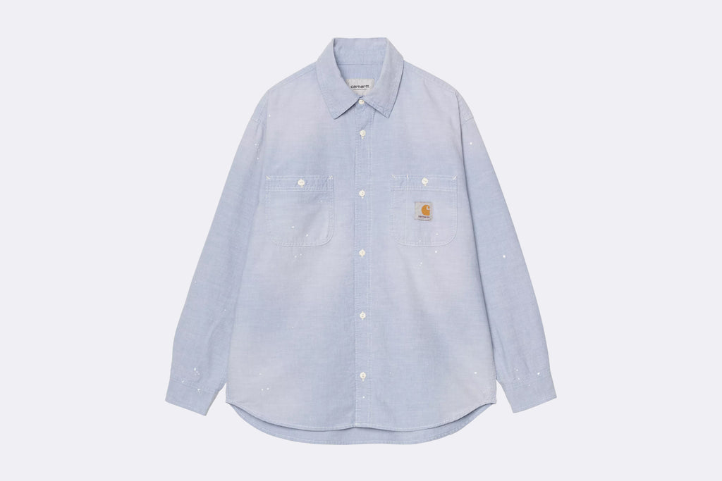 Camisa Carhartt WIP L/S Painter Shirt Azul para Hombre