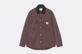 Camisa Carhartt WIP Mitch Shirt Jacket Palisander Black para Hombre
