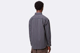 Camisa Carhartt WIP Palance Shirt Palance Stripe Dark Navy para hombre