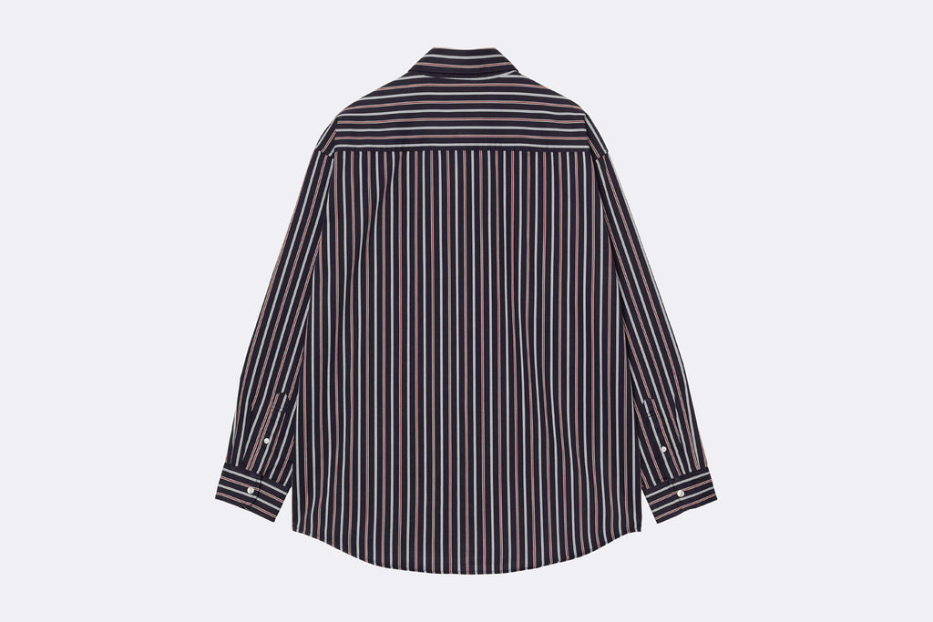 Camisa Carhartt WIP Palance Shirt Palance Stripe Dark Navy para hombre